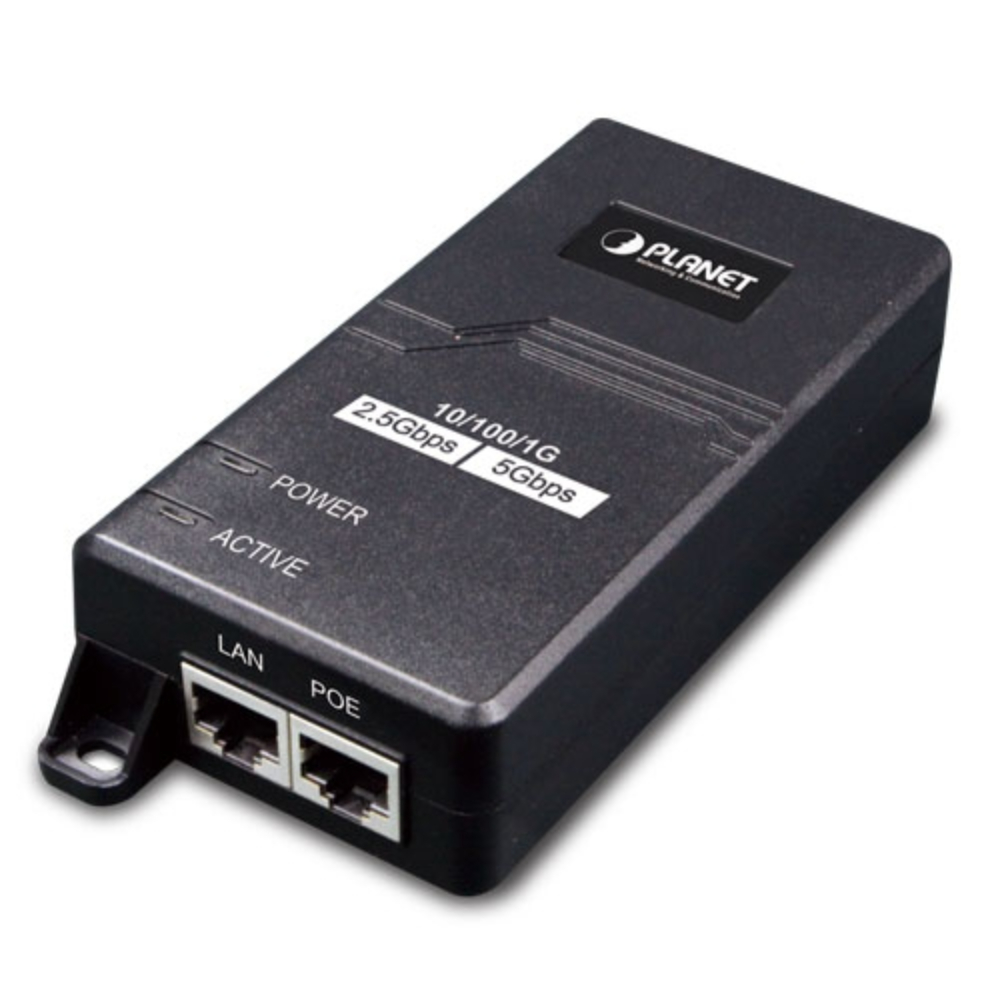 Planet POE-165 Single-Port Multigigabit 802.3at PoE+ Injector (30 Watts)